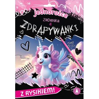 ZDRAPYWANKI . JEDNOROŻCE, Zdrapywanki, Książeczki