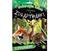 ZDRAPYWANKI . ZWIERZĘTA LEŚNE, Zdrapywanki, Książeczki
