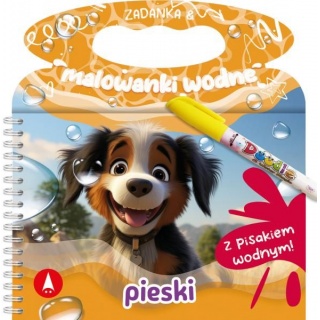 ZADANKA I MALOWANKI WODNE. PIESKI, Edukacyjne, Książeczki