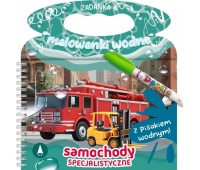 ZADANKA I MALOWANKI WODNE. SAMOCHODY SPECJAL., Edukacyjne, Książeczki