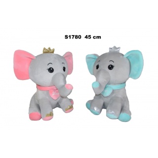 SŁOŃ 2 ASST 45 CM S178 172150, Maskotki, Zabawki