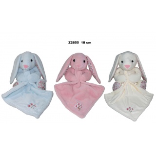 ZAJAC 3 KOL 18 CM Z2655 172419, Maskotki, Zabawki
