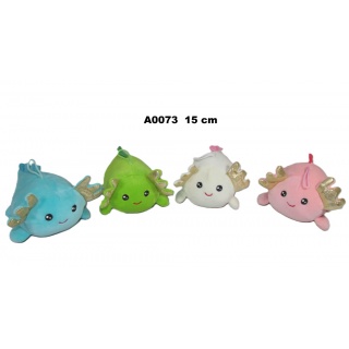 AKSOLOTL 4 KOL 15 CM A0073 172518, Maskotki, Zabawki