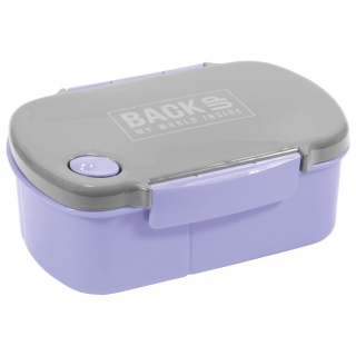 ŚNIADANIÓWKA BACKUP 7 MODEL B 33 FIOLETOWA, Śniadaniówki, Bidony i śniadaniówki