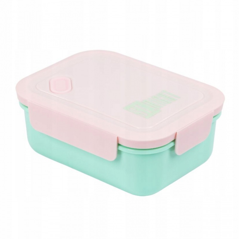 ŚNIADANI&Oacute;WKA STRIGHT MINT PINK mkmp, Śniadani&oacute;wki, Bidony i śniadani&oacute;wki