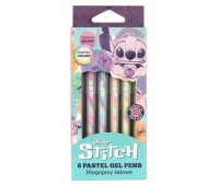 DŁUGOPISY ŻELOWE 6 KOL.TWIST STITCH PASTEL DISNEY