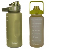 BIDON CANCAN 2 L OLIVE GREEN COOLPACK, Bidony, Bidony i śniadaniówki