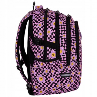 CP PLECAK MŁODZIEŻOWY FACTOR PURPLE POT, Plecaki, Tekstylia