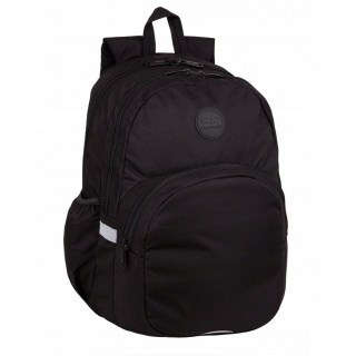 CP PLECAK MŁODZIEŻOWY RPET BLACK CP RIDER, Plecaki, Tekstylia