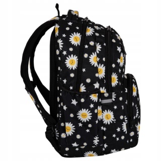 CP PLECAK MŁODZIEŻOWY PICK DAISY BLACK, Plecaki, Tekstylia