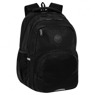 CP PLECAK MŁODZIEŻOWY PICK TRACE BLACK, Plecaki, Tekstylia