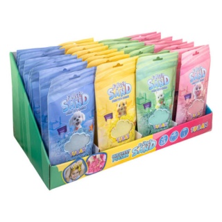 PIASEK FLUFFY DISPLAY MIX 32 SZT !!, Zestawy kreatywne, Art. kreatywne
