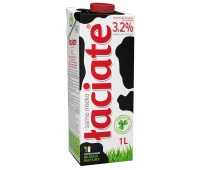 Milk ŁACIATE, 3,2%, 1 l, Milk and cream, Groceries