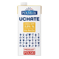 UHT POLMLEK milk 2%, 1l, Milk and cream, Groceries
