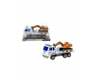 LAWETA Z KOPARKĄ 0279, Pojazdy, Zabawki