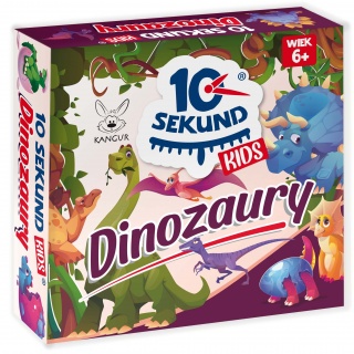 10 SEKUND KIDS DINOZAUR, Edukacyjne, Gry