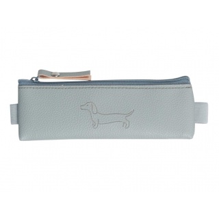 Saszetka mini z gumką na zeszyt Sharky light gray, Saszetki, Tekstylia