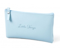 Piórnik saszetka Little things light blue 21x8cm Piórnik saszetka Little things light blue 21x8cm, Piórniki, Tekstylia