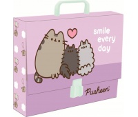 TECZKA Z RĄCZKĄ A4 XL PUSHEEN mkmp, Teczki przestrzenne, Organizacja dokumentów