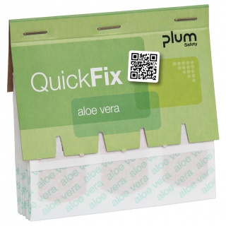 Plastry z aloesem PLUM QuickFix Aloe Vera, wkład, 45 szt., Apteczki, Ochrona indywidualna