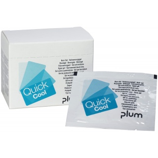 Żel na oparzenia PLUM QuickCool, 18 szt., Apteczki, Ochrona indywidualna