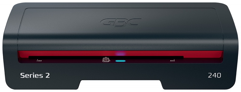 Laminator GBC 240 Home Office, A4, nagrzew.: 2min, prędk. laminacji: 45s., czarny, Laminacja i bindowanie, Urządzenia i maszyny biurowe
