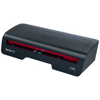 Laminator GBC 240 Home Office, A4, nagrzew.: 2min, prędk. laminacji: 45s., czarny, Laminacja i bindowanie, Urządzenia i maszyny biurowe