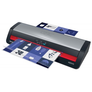 Laminator GBC 480HS Office, A3, nagrzew.: 1min, prędk. laminacji: 23s., czarno-srebrny, Laminacja i bindowanie, Urządzenia i maszyny biurowe