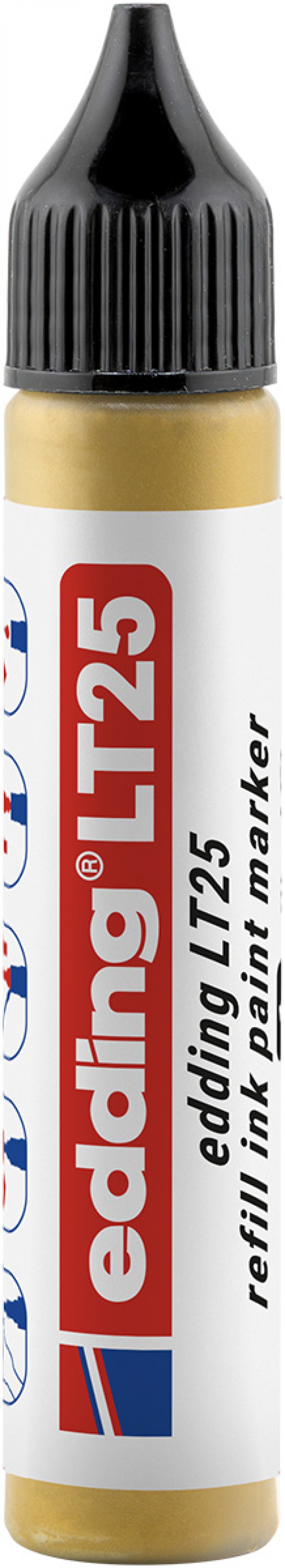 Tusz do uzupełniania markerów olejowych e-LT 25 ECOLINE, EDDING, złoty, Markery, Artykuły do pisania i korygowania