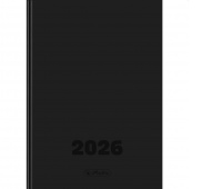 KALENDARZ SZEFA 2026 A4 DTP CZARNY HERLITZ, Dzienne, Kalendarze