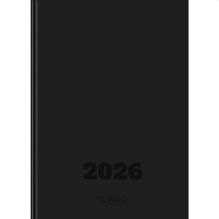 KALENDARZ SZEFA 2026 A4 DTP CZARNY HERLITZ, Dzienne, Kalendarze