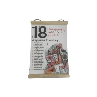 DYPLOM OKOLICZNOŚCIOWY "18", Upominki, Art. dekoracyjne i prezentowe