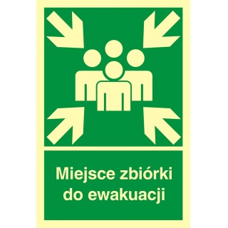 Znak TDC, Miejsce zbi&oacute;rki do ewakuacji, Oznakowanie firm, Ochrona indywidualna