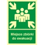 Znak TDC, Miejsce zbiórki do ewakuacji