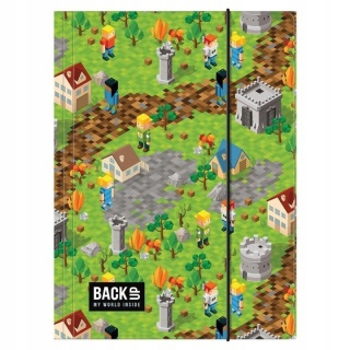 TECZKA Z GUMKĄ A4 BACKUP 7 A 61 GAME, Teczki plastikowe, Organizacja dokumentów