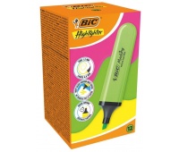 ZAKREŚLACZ HIGHLIGHTER FLAT ZIELONY NEON, Zakreślacze, Art. do pisania i korygowania