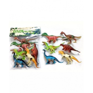 DINOZAURY GUMOWE 6SZT. 5810, Dla chłopca, Zabawki