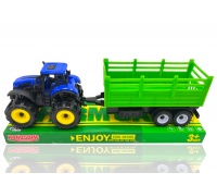 TRAKTOR Z PRZYCZEPĄ 7909