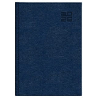 KALENDARZ ALUMINIUM STAN.A5 TYG.+NOTES GRANAT 2026, Tygodniowe, Kalendarze