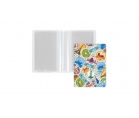 OKŁADKA NA DOKUMENTY MINI NADRUK TRAVEL /10/, Okładki i dodatki, Zeszyty i bloki