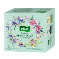 Herbata VITAX, ziołowy upominek, 40 torebek, Herbaty, Artykuły spożywcze