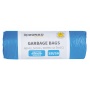 Garbage bags DONAU HOME, tied (LDHD), 35l, 20 pcs, blue
