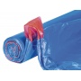 Garbage bags DONAU HOME, with tape (LDHD), 60l, 10 pcs, blue