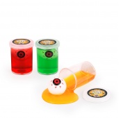 Śluz z okiem TRENDHAUS Zombie, świecący w ciemności, 45g, mix kolorów, Gry i zabawki, Gadżety