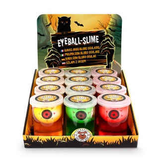 Śluz z okiem TRENDHAUS Zombie, świecący w ciemności, 45g, mix kolorów, Gry i zabawki, Gadżety