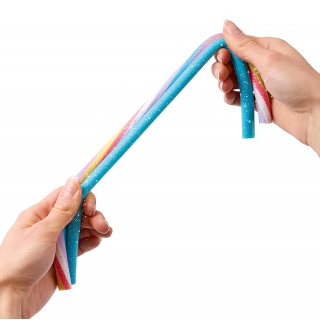 Sznurek błyszczący TRENDHAUS Powerstring, mix kolorów pastelowych, Gry i zabawki, Gadżety