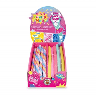 Sznurek błyszczący TRENDHAUS Powerstring, mix kolorów pastelowych, Gry i zabawki, Gadżety