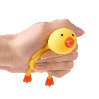 Kaczka antystresowa mini TRENDHAUS, żółta, Gry i zabawki, Gadżety