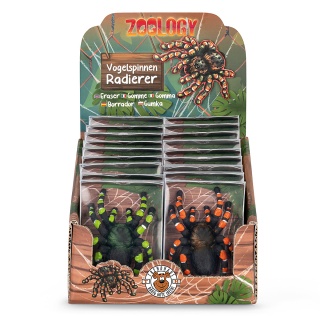 Gumka do ścierania tarantula TRENDHAUS ZOO, mix kolorów, Szkolne, Gadżety