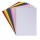 Zeszyt papierów kolorowych błyszczących GIMBOO, A5, 10 kartek, 80gsm, mix kolorów